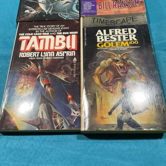 Vintage Science Fiction Book Lot of 6 - Picture 4 of 7